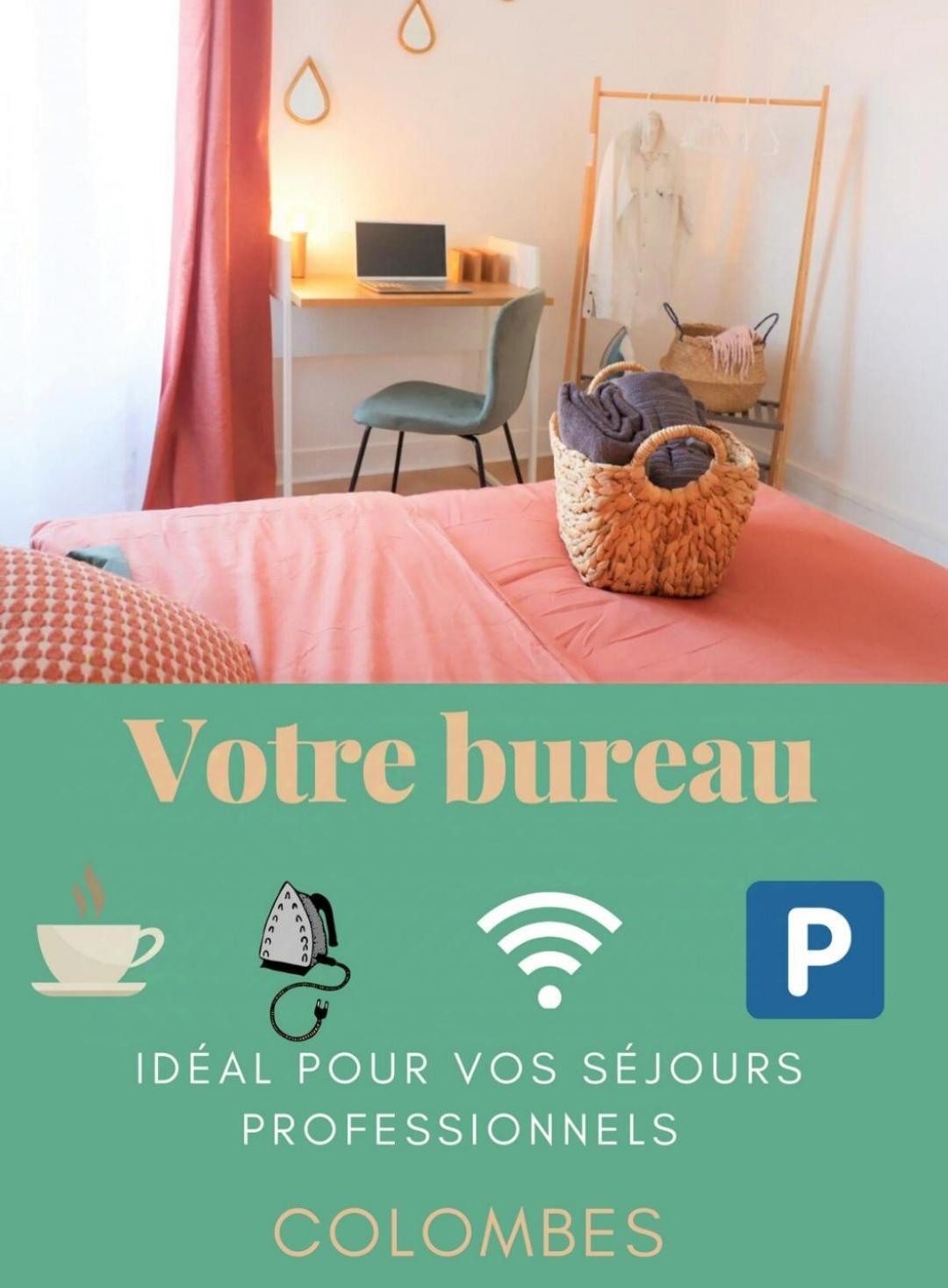 Appartement Tout Equipe Paris-Colombes- La Defense Bois-Colombes Extérieur photo